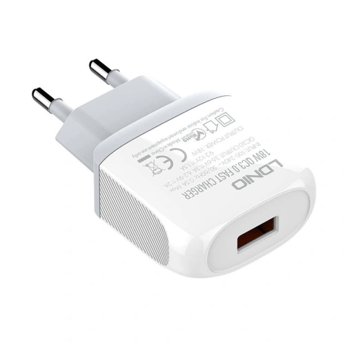 Kup Încărcător rețea LDNIO A1307Q 18W + cablu USB-C - LDN117 - {ean13} - Sklep Home Screen