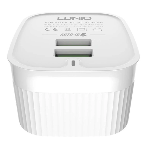 Kup Încărcător de rețea LDNIO A201 2xUSB-A + cablu Lightning - LDN120 - {ean13} - Sklep Home Screen