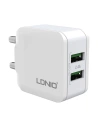 Kup Ładowarka sieciowa LDNIO A2201 2xUSB-A + kabel Micro USB - LDN124 - {ean13} - Sklep Home Screen