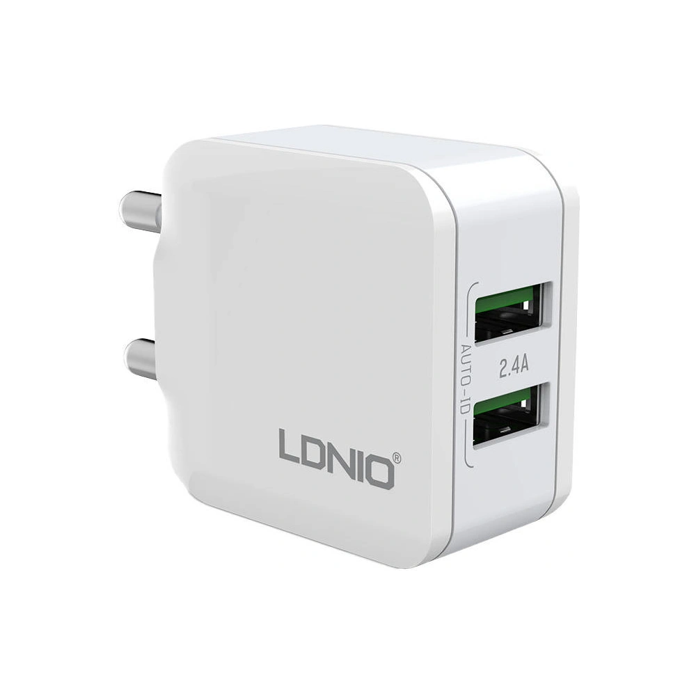 Ładowarka sieciowa LDNIO A2201 2xUSB-A + kabel Micro USB