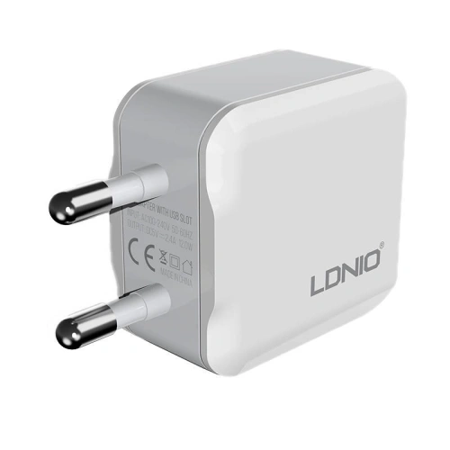 Kup Ładowarka sieciowa LDNIO A2201 2xUSB-A + kabel USB-C - LDN125 - {ean13} - Sklep Home Screen
