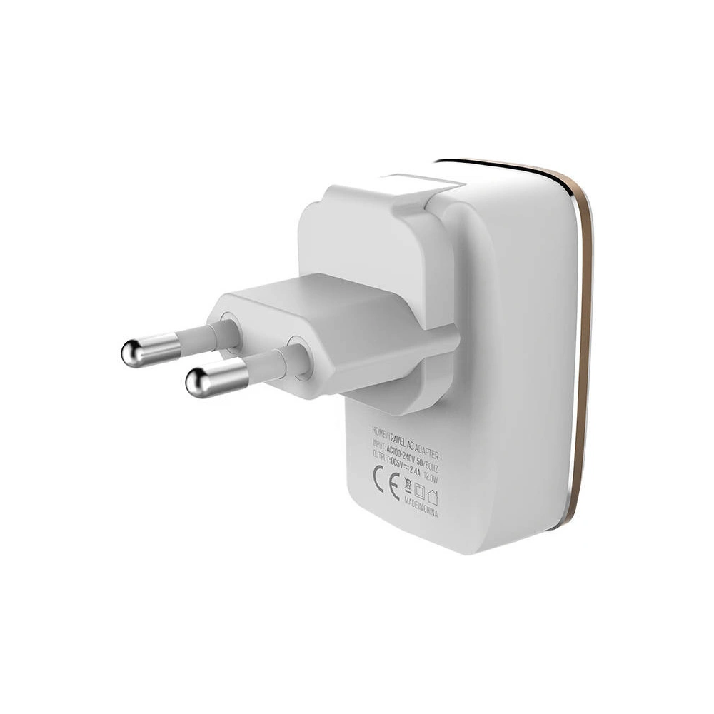 Ładowarka sieciowa LDNIO A2204 2xUSB-A + kabel Micro USB