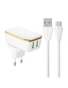 Kup Încărcătorul de rețea LDNIO A2204 2xUSB-A + cablu USB-C - LDN131 - {ean13} - Sklep Home Screen