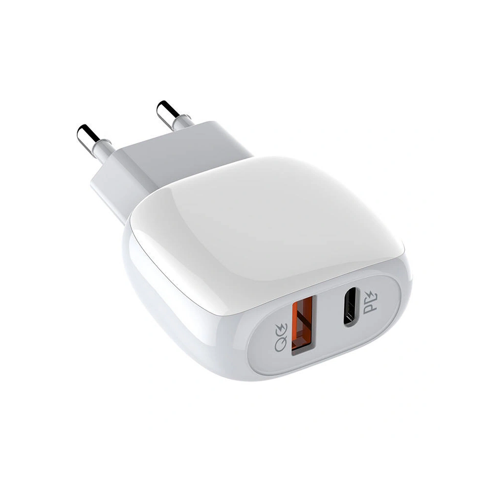 Ładowarka sieciowa LDNIO A2313C USB-A, USB-C 20W + kabel microUSB