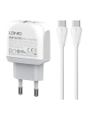 Kup Ładowarka sieciowa LDNIO A2316C USB-A, USB-C + kabel USB-C/USB-C - LDN144 - {ean13} - Sklep Home Screen