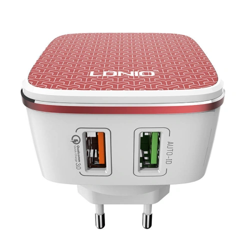 Kup Încărcător de rețea LDNIO A2405Q 2xUSB-A + cablu Lightning - LDN146 - {ean13} - Sklep Home Screen