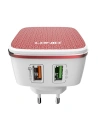 LDNIO Netzwerk-Ladegerät A2405Q 2xUSB-A + Lightning-Kabel