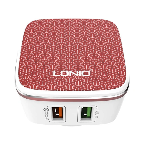 Kup Încărcător de rețea LDNIO A2405Q 2xUSB-A + cablu Lightning - LDN146 - {ean13} - Sklep Home Screen
