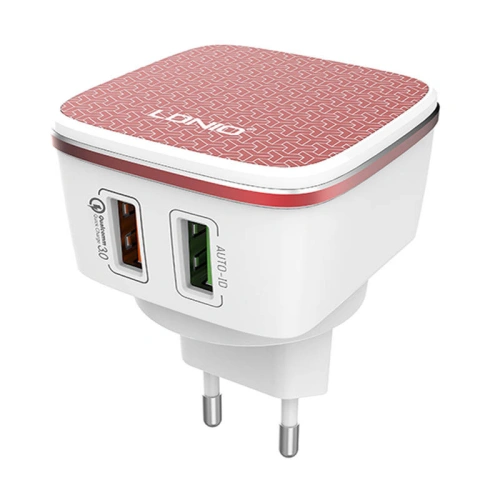 Kup Încărcător de rețea LDNIO A2405Q 2xUSB-A + cablu Lightning - LDN146 - {ean13} - Sklep Home Screen