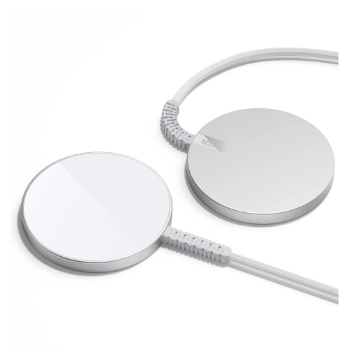 Kup Ładowarka bezprzewodowa ESR Halolock Mini Magnetic MagSafe Wireless Charger Silver - ESR668 - {ean13} - Sklep Home Screen