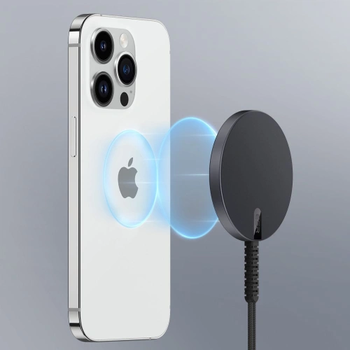 Kup Vezeték nélküli töltő ESR Halolock Mini Magnetic MagSafe vezeték nélküli töltő fekete - ESR669 - {ean13} - Sklep Home Screen
