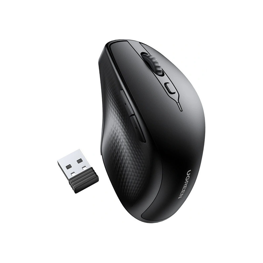 Mysz bezprzewodowa ergonomiczna UGREEN MU101 czarny