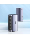 Kup UGREEN CM555 HUB 12in1 USB-C - USB HDMI DP RJ45 AUX SD TF Docking Station grau - UGR1491 - {ean13} - Sklep Home Screen