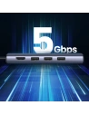 Kup Adapter HUB UGREEN CM475 5in1 USB C - 3x USB 3.0/HDMI/RJ45 gri - UGR1492 - {ean13} - Sklep Home Screen