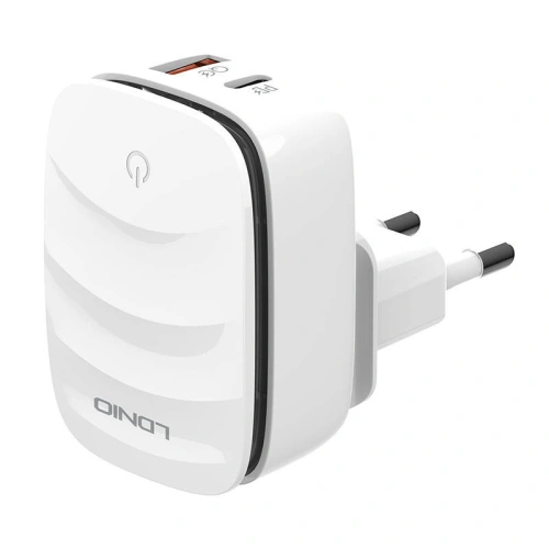Kup Nabíječka LDNIO A2425C USB-A, USB-C + kabel USB-C/Lightning - LDN161 - {ean13} - Sklep Home Screen