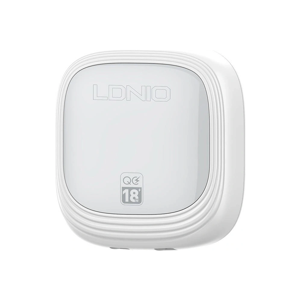 Ładowarka sieciowa LDNIO A2512Q 2xUSB-A 18W + kabel USB-C