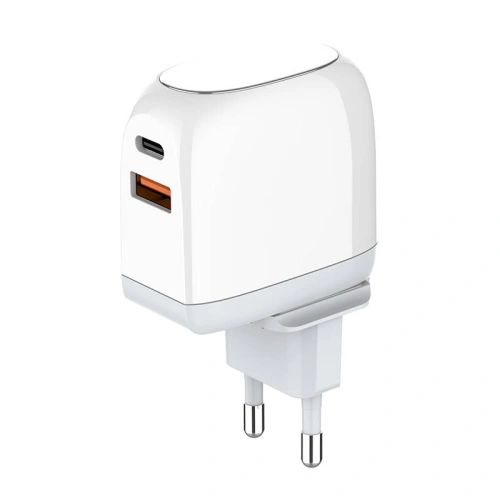 Kup Încărcător de rețea LDNIO A2522C USB-A, USB-C 30W + cablu Lightning - LDN166 - {ean13} - Sklep Home Screen