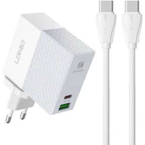 Kup LDNIO Ladegerät A2620C USB-A, USB-C 65W + USB-C/USB-C-Kabel - LDN173 - {ean13} - Sklep Home Screen