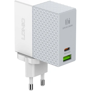 Kup Încărcător de rețea LDNIO A2620C USB-A, USB-C 65W + cablu USB-C/USB-C - LDN173 - {ean13} - Sklep Home Screen