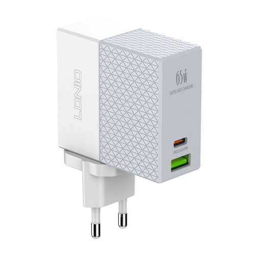 Kup Încărcător de rețea LDNIO A2620C USB-A, USB-C 65W + cablu USB-C/USB-C - LDN173 - {ean13} - Sklep Home Screen