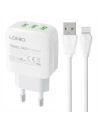 Kup Ładowarka sieciowa LDNIO A3312 3xUSB-A + kabel Lightning - LDN177 - {ean13} - Sklep Home Screen