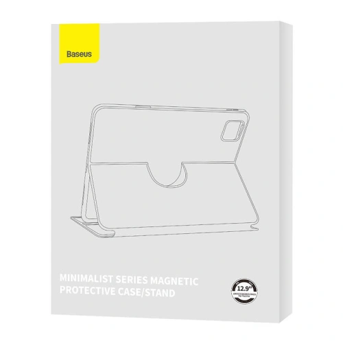 Kup Baseus Apple Magnetische Hülle Minimalist iPad Pro 12.9 2018/2020/2021/2022 (3., 4., 5. und 6. Generation) (schwarz) - BSU4008 - {ean13} - Sklep Home Screen