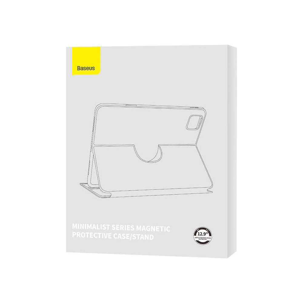 Etui magnetyczne Baseus Minimalist Apple iPad Pro 12.9 2018/2020/2021/2022 (3., 4., 5. i 6. generacji) (czarny)