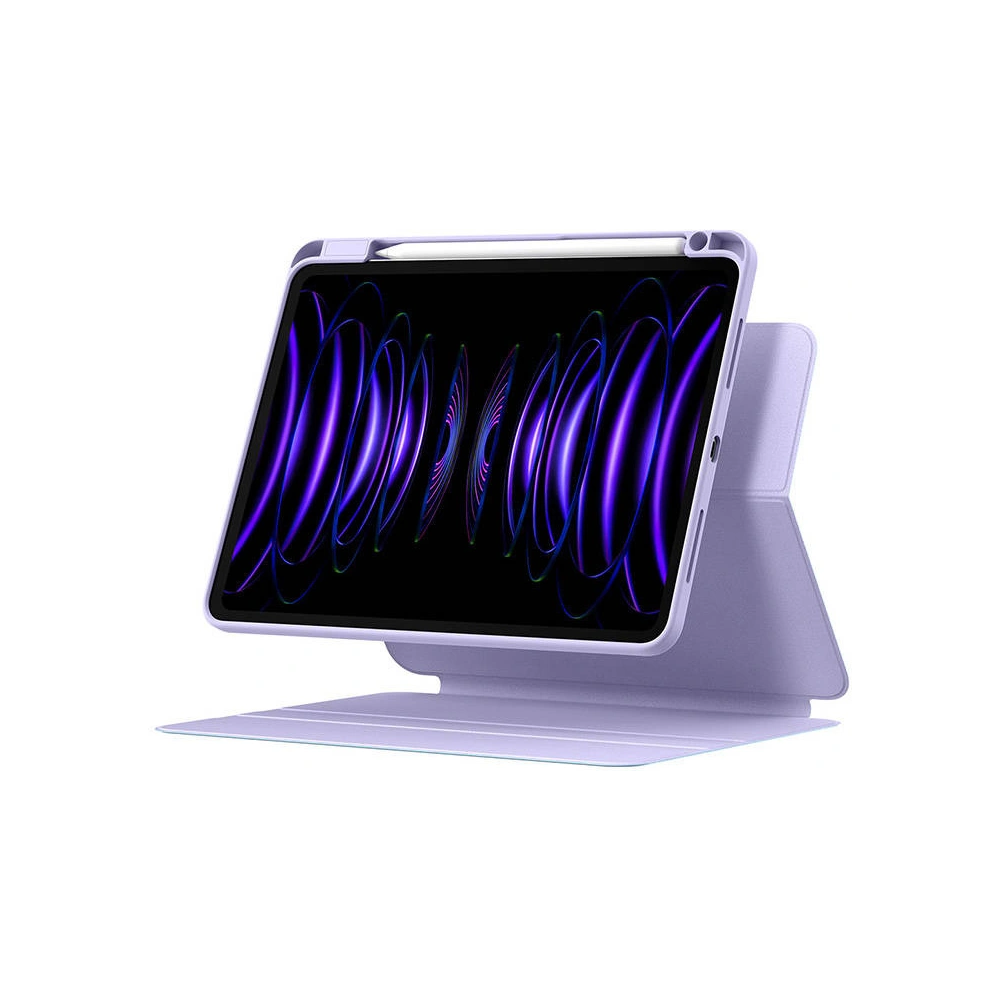 Etui magnetyczne Baseus Minimalist Apple iPad Pro 12.9 2018/2020/2021/2022 (3., 4., 5. i 6. generacji) (fioletowy)