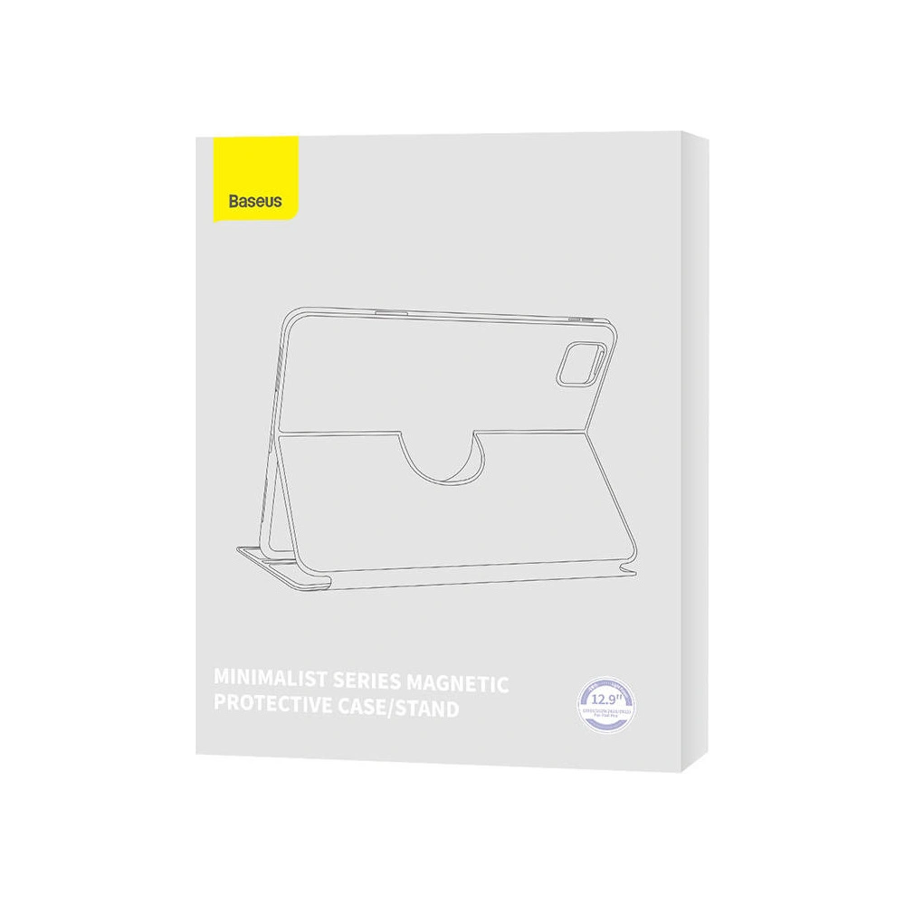 Etui magnetyczne Baseus Minimalist Apple iPad Pro 12.9 2018/2020/2021/2022 (3., 4., 5. i 6. generacji) (fioletowy)