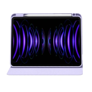 Kup Etui magnetyczne Baseus Minimalist Apple iPad Air 10.9 (4, 5 gen)/iPad Pro 11 (1, 2, 3 gen) (fioletowy) - BSU4015 - {ean13} - Sklep Home Screen
