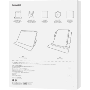 Kup Etui magnetyczne Baseus Minimalist Apple iPad 10.2 2019/2020/2021 (7., 8. i 9. generacji) (czarne) - BSU4016 - {ean13} - Sklep Home Screen