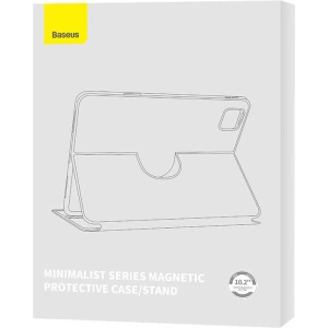 Kup Baseus Apple Magnetische Hülle Minimalist iPad 10.2 2019/2020/2021 (7., 8. und 9. Generation) (grau) - BSU4017 - {ean13} - Sklep Home Screen