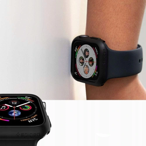 Kup Etui Spigen Thin Fit Apple Watch 4/5/6/7/SE/8/9 40/41MM Černé - SPN676BLK - {ean13} - Sklep Home Screen