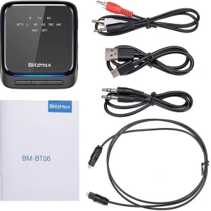 Kup Transmițător/receptor Bluetooth 5.2 Blitzwolf BlitzMax BT06, aptX - BLZ558 - {ean13} - Sklep Home Screen