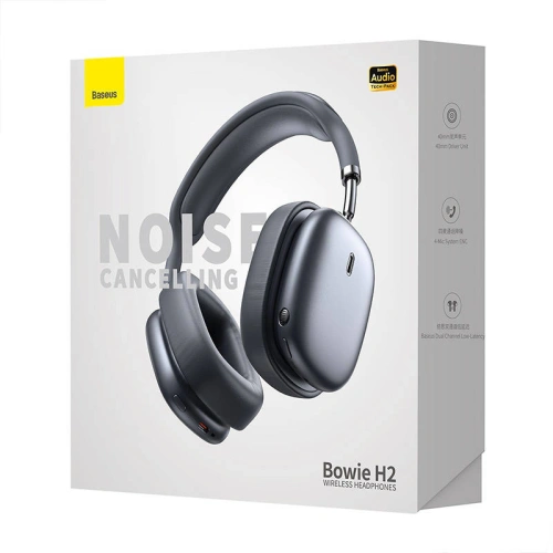 Buy Baseus Bowie H2 TWS Earphones Bluetooth 5.2 ANC (gray) - BSU4024 - {ean13} - Home Screen Store Europe