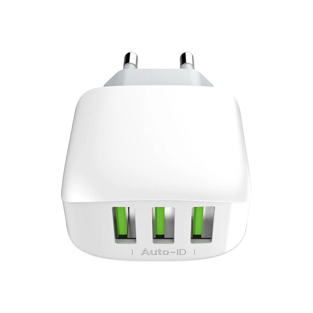 Ładowarka sieciowa LDNIO A3312 3USB + kabel USB-C