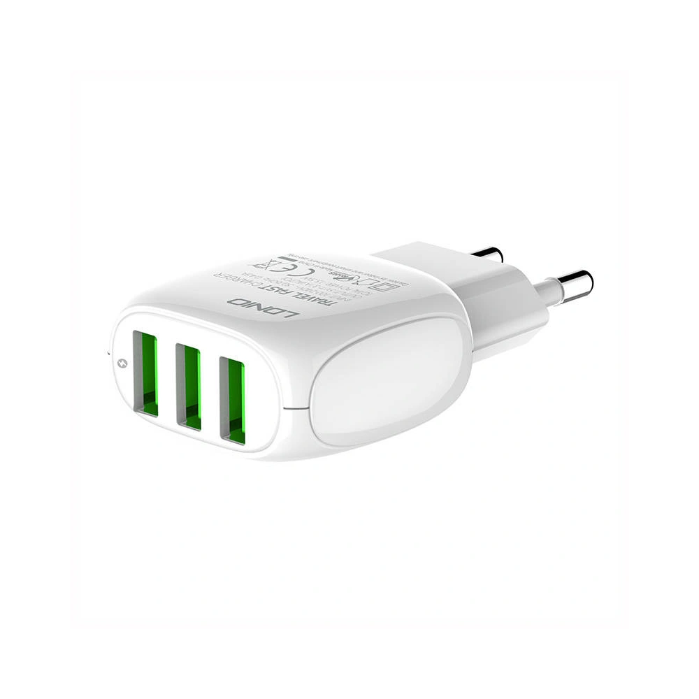 Ładowarka sieciowa LDNIO A3315 3USB + kabel USB-C