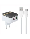 LDNIO Ladegerät A3513Q 2xUSB-A, USB-C 32W + USB-C-Kabel