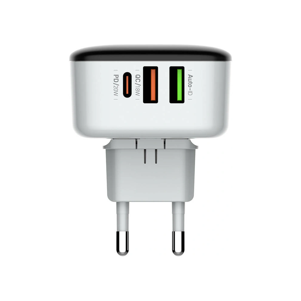 Ładowarka sieciowa LDNIO A3513Q 2xUSB-A, USB-C 32W + kabel USB-C