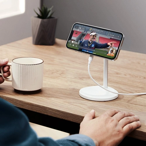 Kup Vezeték nélküli töltő ESR Halolock Shift Magnetic MagSafe Wireless Charger White - ESR670 - {ean13} - Sklep Home Screen