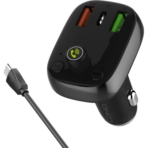 Kup FM adó LDNIO C704Q Bluetooth 2xUSB-A, USB-C + USB-C kábel - LDN203 - {ean13} - Sklep Home Screen