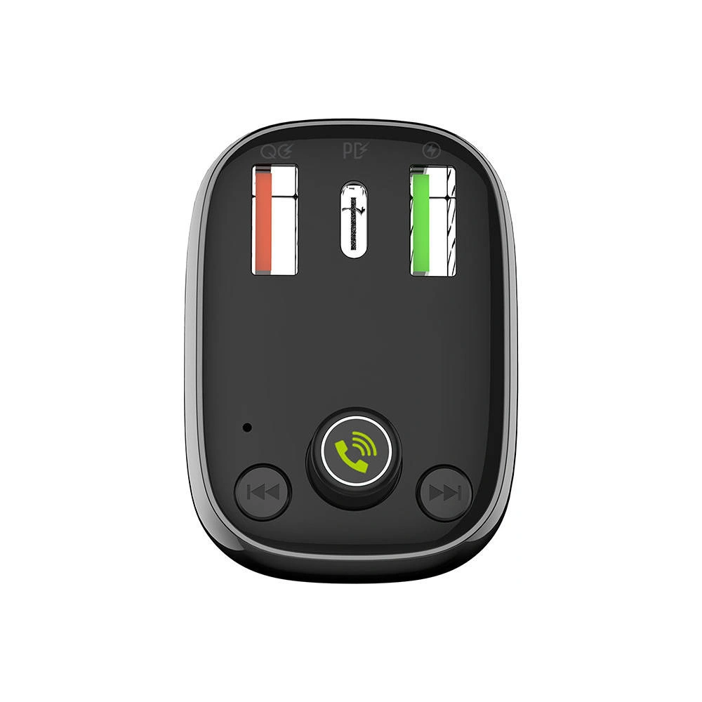 Transmiter FM LDNIO C704Q Bluetooth 2xUSB-A, USB-C + kabel USB-C