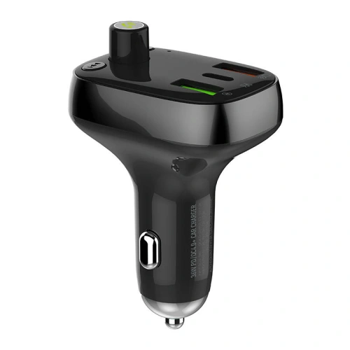 Kup FM adó LDNIO C704Q Bluetooth 2xUSB-A, USB-C + Lightning kábel - LDN205 - {ean13} - Sklep Home Screen