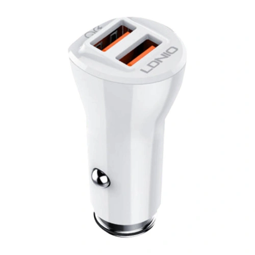 Kup LDNIO Autoladegerät C511Q 2xUSB-A + USB-C Kabel - LDN206 - {ean13} - Sklep Home Screen
