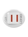 Kup LDNIO Autoladegerät C511Q 2xUSB-A + USB-C Kabel - LDN206 - {ean13} - Sklep Home Screen