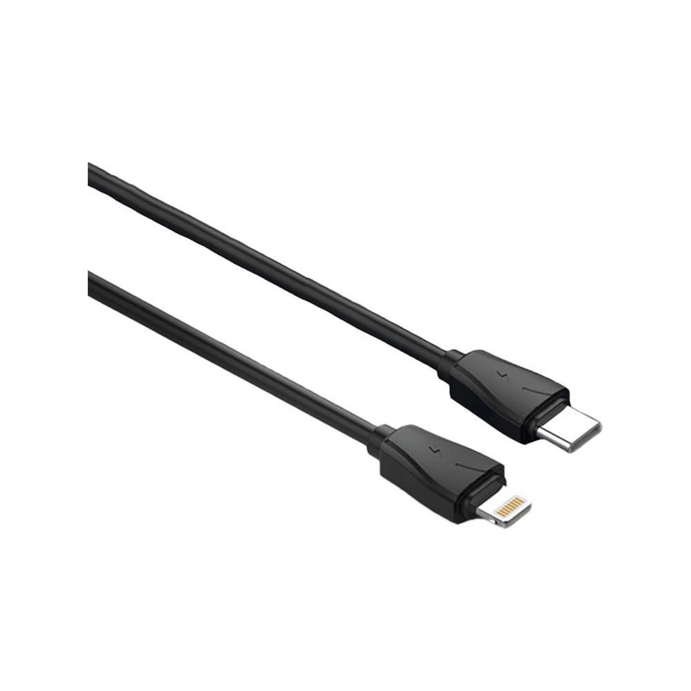 Ładowarka samochodowa LDNIO C510Q USB-A, USB-C + kabel USB-C/Lightning