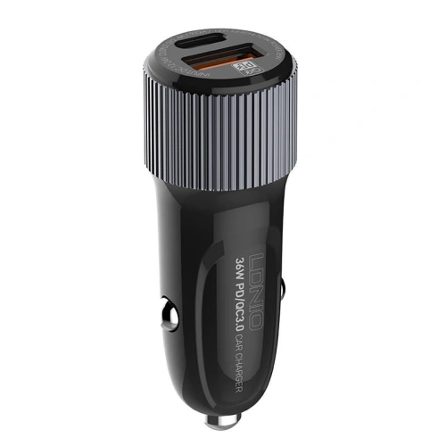Kup Auto nabíječka LDNIO C510Q USB-A, USB-C + Lightning kabel - LDN213 - {ean13} - Sklep Home Screen