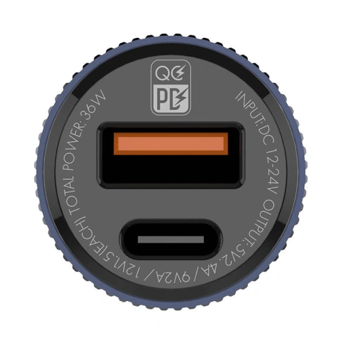Kup Ładowarka samochodowa LDNIO C510Q USB-A, USB-C + kabel Lightning - LDN213 - {ean13} - Sklep Home Screen