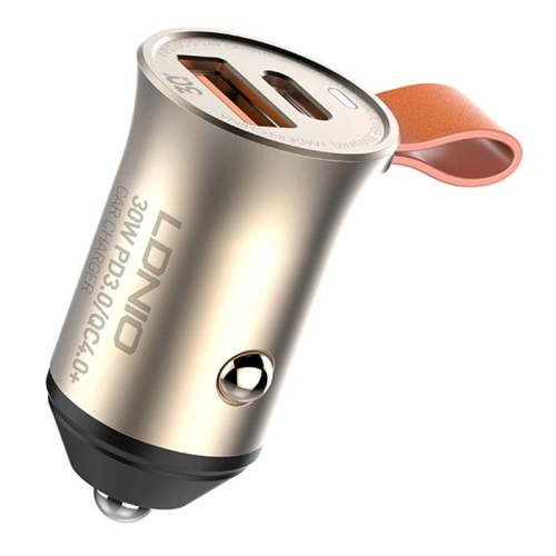 Kup Încărcător auto LDNIO C509Q USB-A, USB-C 30W + cablu USB-C/USB-C - LDN214 - {ean13} - Sklep Home Screen