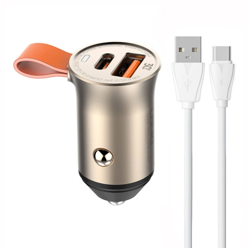 Kup Încărcător auto LDNIO C509Q USB-A, USB-C 30W + cablu USB-C - LDN215 - {ean13} - Sklep Home Screen